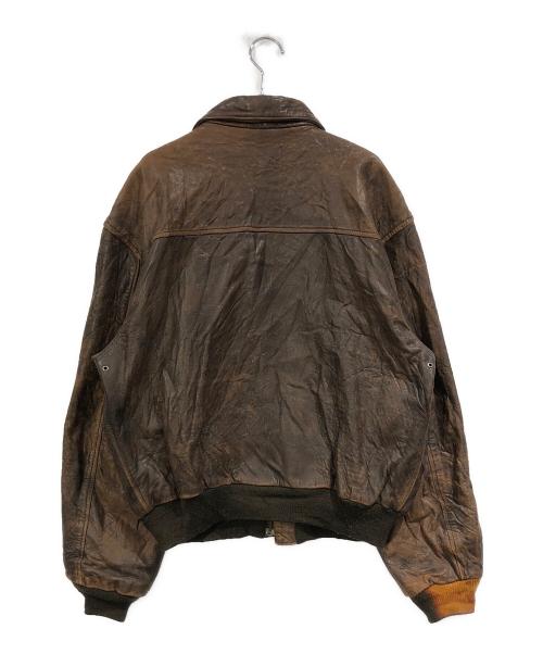 AVIREX（アヴィレックス）AVIREX (アヴィレックス) A-2フライトジャケット ブラウン サイズ:SIZE Mの古着・服飾アイテム