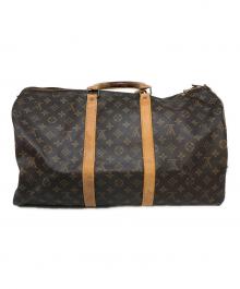 LOUIS VUITTON（ルイ ヴィトン）の古着「トラベルバッグ」｜ブラウン