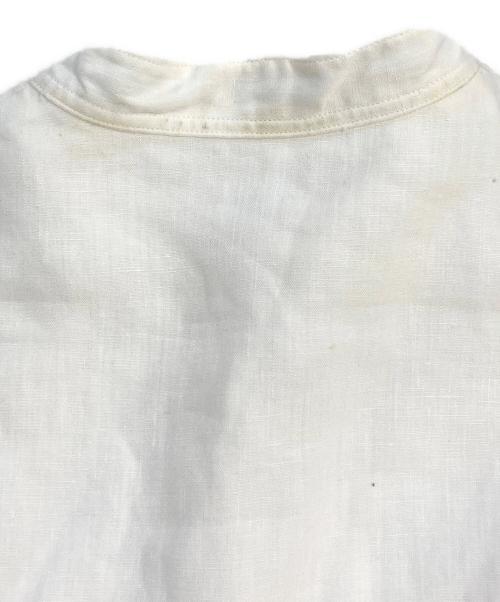 SCYE（サイ）SCYE (サイ) リネン高密度半袖ブラウス ホワイト サイズ:SIZE 38の古着・服飾アイテム