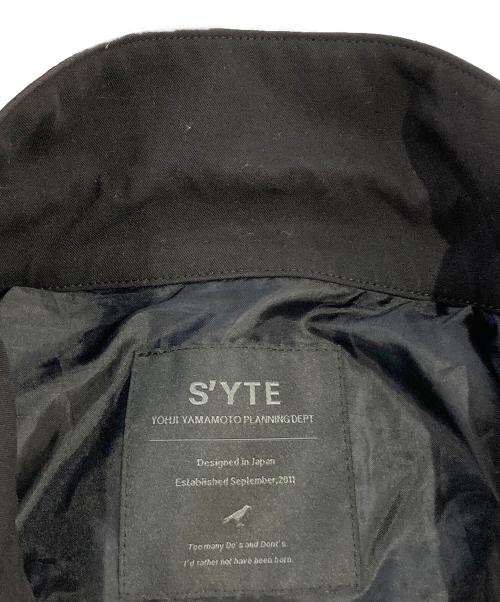 s'yte（サイト）s'yte (サイト) デザインジャケット ブラック サイズ:SIZE 3の古着・服飾アイテム