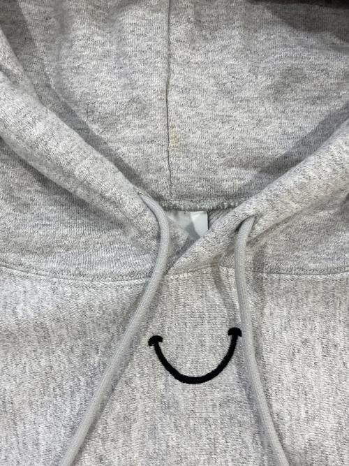 READYMADE（レディメイド）READYMADE (レディメイド) HOODIE SMILE グレー サイズ:SIZE Mの古着・服飾アイテム