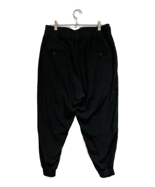 Yohji Yamamoto pour homme（ヨウジヤマモト プールオム）Yohji Yamamoto pour homme (ヨウジヤマモト プールオム) タキシードスウェットパンツ ブラック サイズ:SIZE 1の古着・服飾アイテム