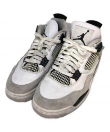 NIKE（ナイキ）の古着「Air Jordan 4 Retro "Military Black"」｜ホワイト