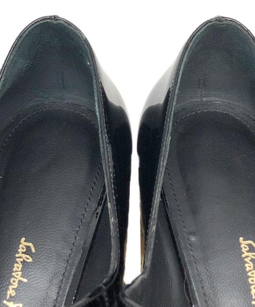 Salvatore Ferragamo（サルヴァトーレ フェラガモ）Salvatore Ferragamo (サルヴァトーレ フェラガモ) パンプス ブラック サイズ:SIZE 6 1/2の古着・服飾アイテム