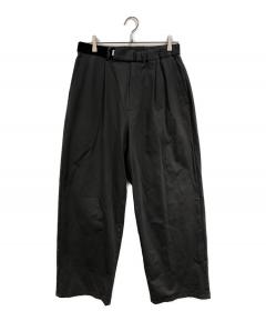 中古・古着通販】ENNOY (エンノイ) WOOL BLEND RIP STOP EASY PANTS