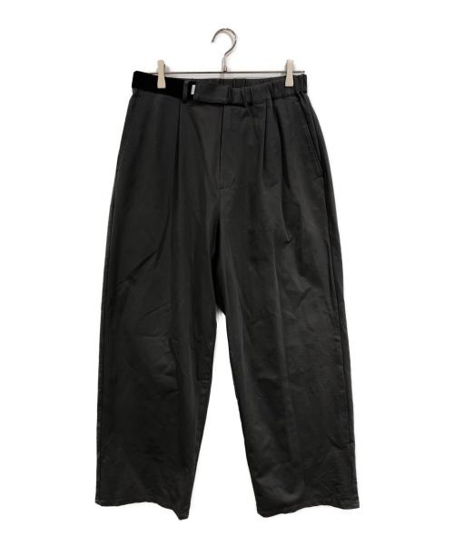 Graphpaper（グラフペーパー）Graphpaper (グラフペーパー) Compact Ponte Wide Chef Pants グレー サイズ:-の古着・服飾アイテム