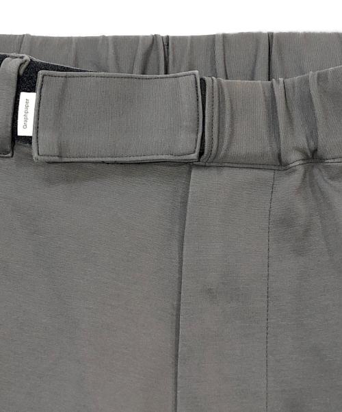 Graphpaper（グラフペーパー）Graphpaper (グラフペーパー) Compact Ponte Wide Chef Pants グレー サイズ:-の古着・服飾アイテム
