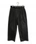 Graphpaper（グラフペーパー）の古着「Compact Ponte Wide Chef Pants」｜グレー