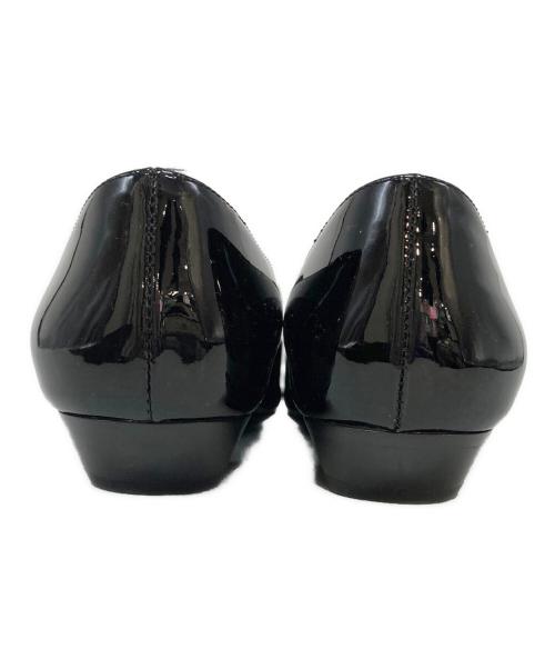 Saint Laurent Paris（サンローランパリ）Saint Laurent Paris (サンローランパリ) エナメルパンプス ブラック サイズ:size35.5の古着・服飾アイテム
