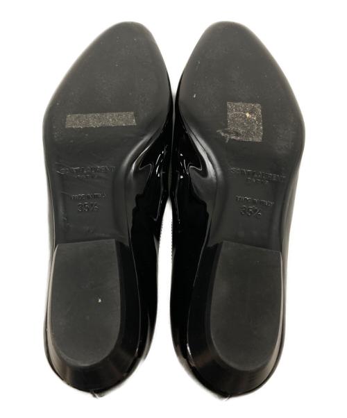 Saint Laurent Paris（サンローランパリ）Saint Laurent Paris (サンローランパリ) エナメルパンプス ブラック サイズ:size35.5の古着・服飾アイテム