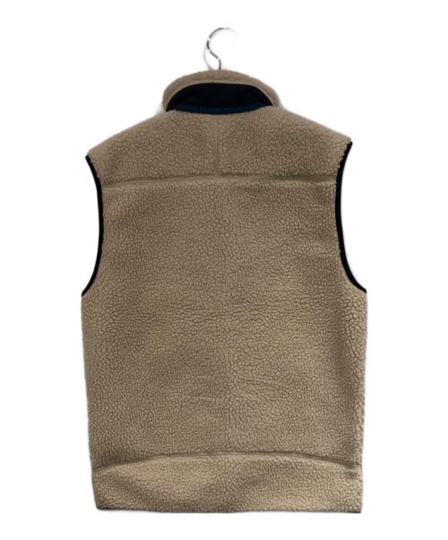 Patagonia（パタゴニア）Patagonia (パタゴニア) Classic Retro-X Vest ベージュ×ネイビー サイズ:SIZE Sの古着・服飾アイテム