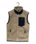 Patagonia（パタゴニア）の古着「Classic Retro-X Vest」｜ベージュ×ネイビー