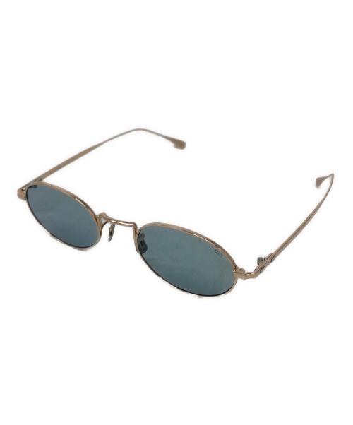 EYEVAN 7285（アイヴァン 7285）EYEVAN 7285 (アイヴァン 7285) サングラス ホワイトゴールド×ブルー サイズ:SIZE 48□22-141の古着・服飾アイテム