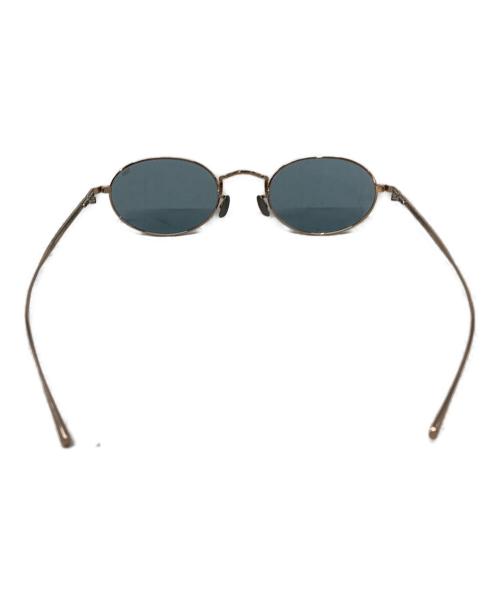 EYEVAN 7285（アイヴァン 7285）EYEVAN 7285 (アイヴァン 7285) サングラス ホワイトゴールド×ブルー サイズ:SIZE 48□22-141の古着・服飾アイテム