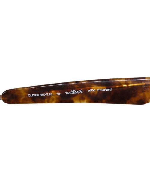 OLIVER PEOPLES（オリバーピープルズ）OLIVER PEOPLES (オリバーピープルズ) TAKAHIROMIYASHITA TheSoloIst. (タカヒロミヤシタ ザソロイスト) 眼鏡 シルバー×ブラウン サイズ:SIZE 57□14の古着・服飾アイテム