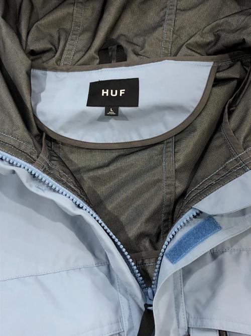 HUF（ハフ）HUF (ハフ) GUIDE SHELL JACKET ブルー サイズ:SIZE Lの古着・服飾アイテム