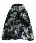 HUF（ハフ）の古着「フーデッドボアジャケット」｜グレー×ブルー