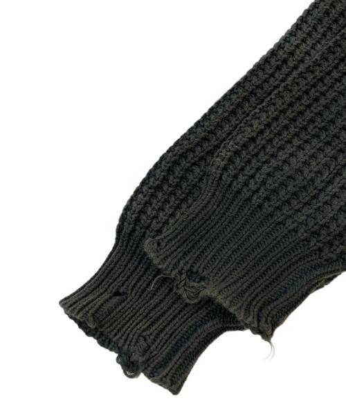 CVTVLIST（カタリスト）CVTVLIST (カタリスト) ダメージ加工ニットパーカー ブルー サイズ:SIZE 1の古着・服飾アイテム