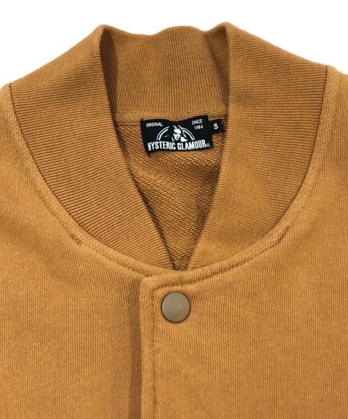 Hysteric Glamour（ヒステリックグラマー）Hysteric Glamour (ヒステリックグラマー) HERO COMICS ワッペン付きジャンパー ブラウン サイズ:SIZE Sの古着・服飾アイテム