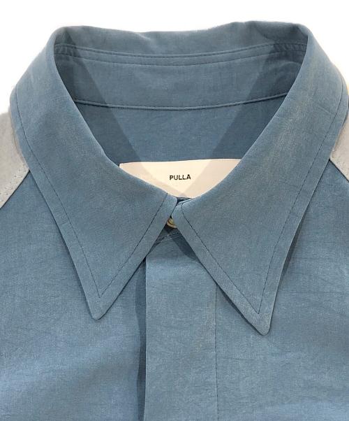 TOGA PULLA（トーガ プルラ）TOGA PULLA (トーガ プルラ) デザインワンピース ブルー サイズ:SIZE 36の古着・服飾アイテム