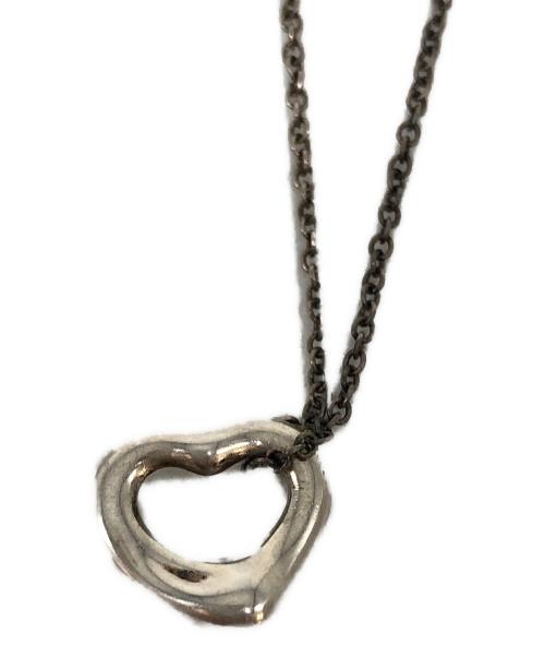 TIFFANY & Co.（ティファニー）Tiffany & Co. (ティファニー) ダブルオープンハートネックレス シルバー×ゴールドの古着・服飾アイテム