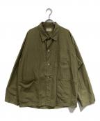 HERILLヘリル）の古着「Ripstop P41 Coverall Jacket」｜グリーン
