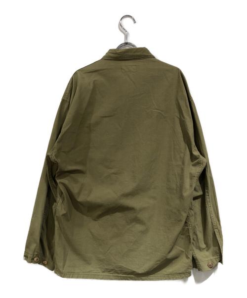 HERILL（ヘリル）HERILL (ヘリル) Ripstop P41 Coverall Jacket グリーン サイズ:SIZE 1の古着・服飾アイテム