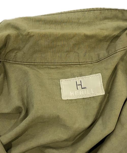 HERILL（ヘリル）HERILL (ヘリル) Ripstop P41 Coverall Jacket グリーン サイズ:SIZE 1の古着・服飾アイテム