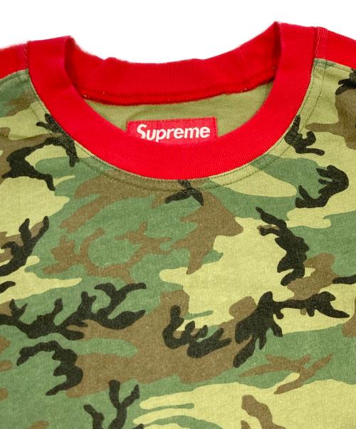 SUPREME（シュプリーム）Supreme (シュプリーム) Crane S/S Top グリーン サイズ:SIZE Mの古着・服飾アイテム