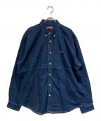 SUPREMEシュプリーム）の古着「Small Box Denim Shirt」｜インディゴ
