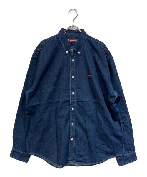 SUPREME（シュプリーム）Supreme (シュプリーム) Small Box Denim Shirt インディゴ サイズ:SIZE Mの古着・服飾アイテム