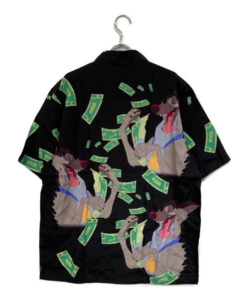 SUPREME（シュプリーム）Supreme (シュプリーム) All Dogs Go To Heaven S S Shirt ブラック×グリーン サイズ:SIZE Mの古着・服飾アイテム