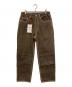 Supreme（シュプリーム）の古着「Loose Fit Leather Pant」｜ブラウン
