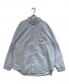SUPREMEシュプリーム）の古着「Loose Fit Flannel Oxford Shirt」｜ブルー