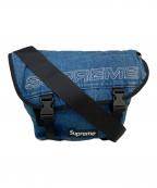 SUPREMEシュプリーム）の古着「Denim Messenger Bag」｜ブルー