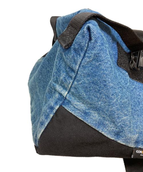 SUPREME（シュプリーム）Supreme (シュプリーム) Denim Messenger Bag ブルーの古着・服飾アイテム