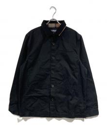 Barbour（バブアー）の古着「cole overshirt」｜ブラック