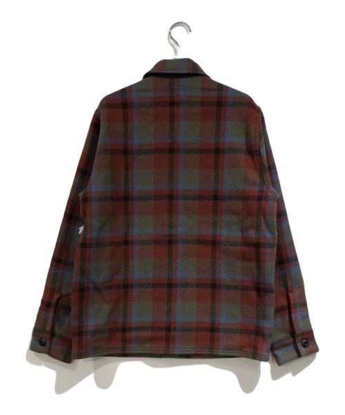 RRL（ダブルアールエル）RRL (ダブルアールエル) Plaid Wool Twill Shirt Jacket ブラウン×ブルー サイズ:SIZE Sの古着・服飾アイテム