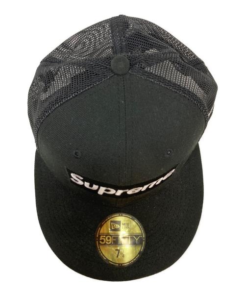 SUPREME（シュプリーム）Supreme (シュプリーム) New Era (ニューエラ) キャップ ブラックの古着・服飾アイテム