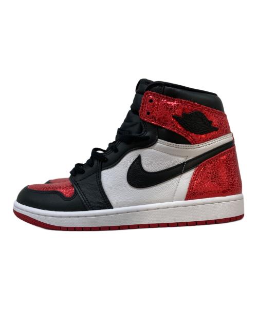 NIKE（ナイキ）NIKE (ナイキ) Women's Air Jordan 1 High OG レッド×ブラック サイズ:27㎝の古着・服飾アイテム