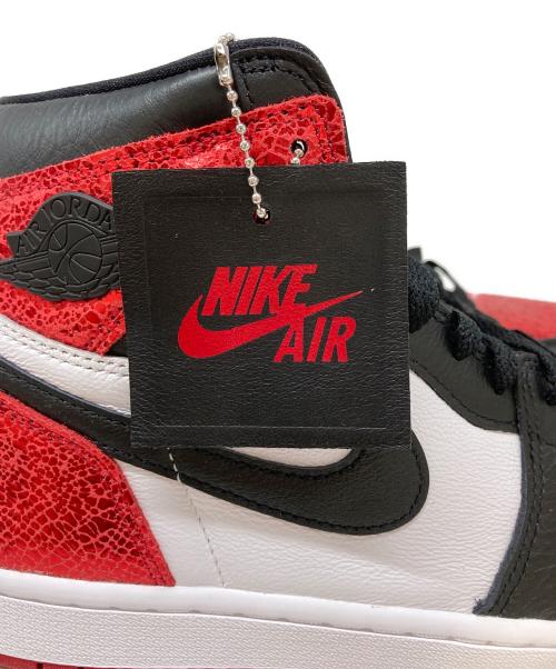 NIKE（ナイキ）NIKE (ナイキ) Women's Air Jordan 1 High OG レッド×ブラック サイズ:27㎝の古着・服飾アイテム