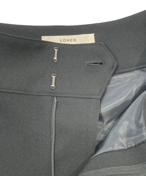 LOHEN（ローヘン）LOHEN (ローヘン) ビックDカンスラッシュパンツ ブラック サイズ:SIZE 36の古着・服飾アイテム