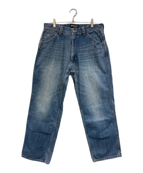 stussy（ステューシー）stussy (ステューシー) ペインターデニムパンツ インディゴ サイズ:SIZE 86cm (W34)の古着・服飾アイテム