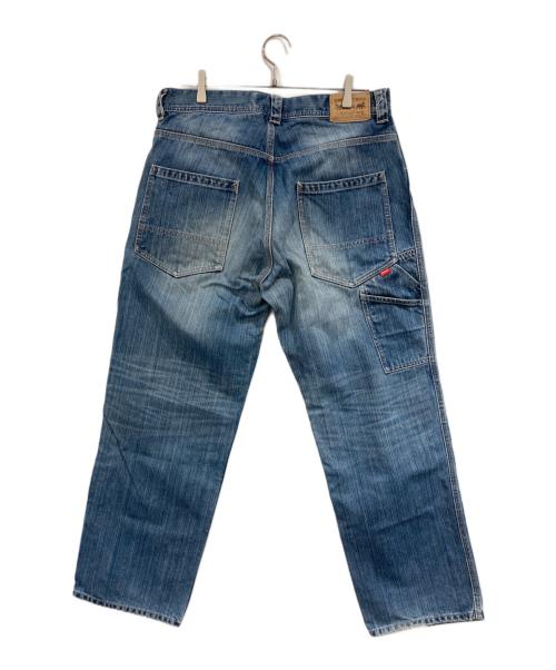 stussy（ステューシー）stussy (ステューシー) ペインターデニムパンツ インディゴ サイズ:SIZE 86cm (W34)の古着・服飾アイテム