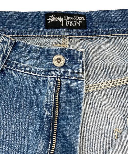 stussy（ステューシー）stussy (ステューシー) ペインターデニムパンツ インディゴ サイズ:SIZE 86cm (W34)の古着・服飾アイテム