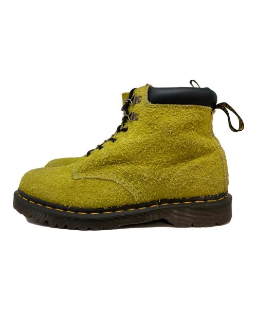Dr.Martens（ドクターマーチン）Dr.Martens (ドクターマーチン) ベン スエード ハイカー スタイル ブーツ イエロー サイズ:SIZE 9の古着・服飾アイテム