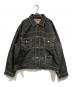 Supreme（シュプリーム）の古着「Leather Trucker Jacket」｜ブラック
