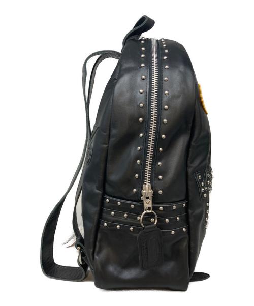 SUPREME（シュプリーム）Supreme (シュプリーム) b.b.simon (ビービーサイモン) VANSON (バンソン) Vanson Leathers Backpack ブラックの古着・服飾アイテム