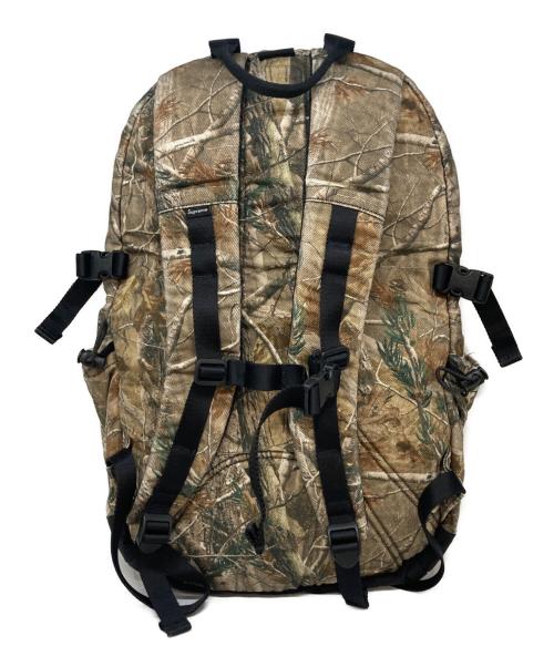 SUPREME（シュプリーム）Supreme (シュプリーム) Denim Backpack Realtree ブラウン×グリーンの古着・服飾アイテム