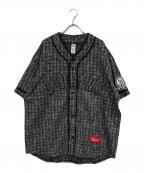 SUPREMEシュプリーム）の古着「Boucle Baseball Jersey」｜ブラック